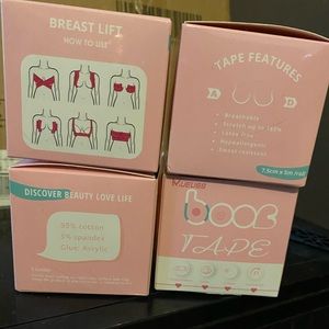 4 boxes of boob tape.you get all 4 boxes.